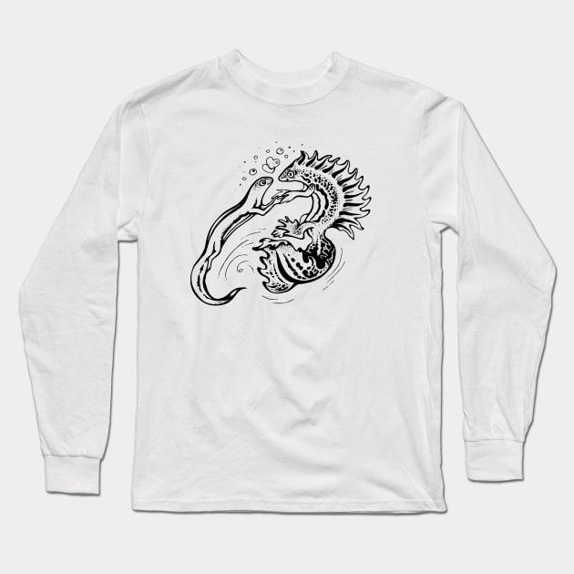 Couple dance Long Sleeve T-Shirt by Yulla